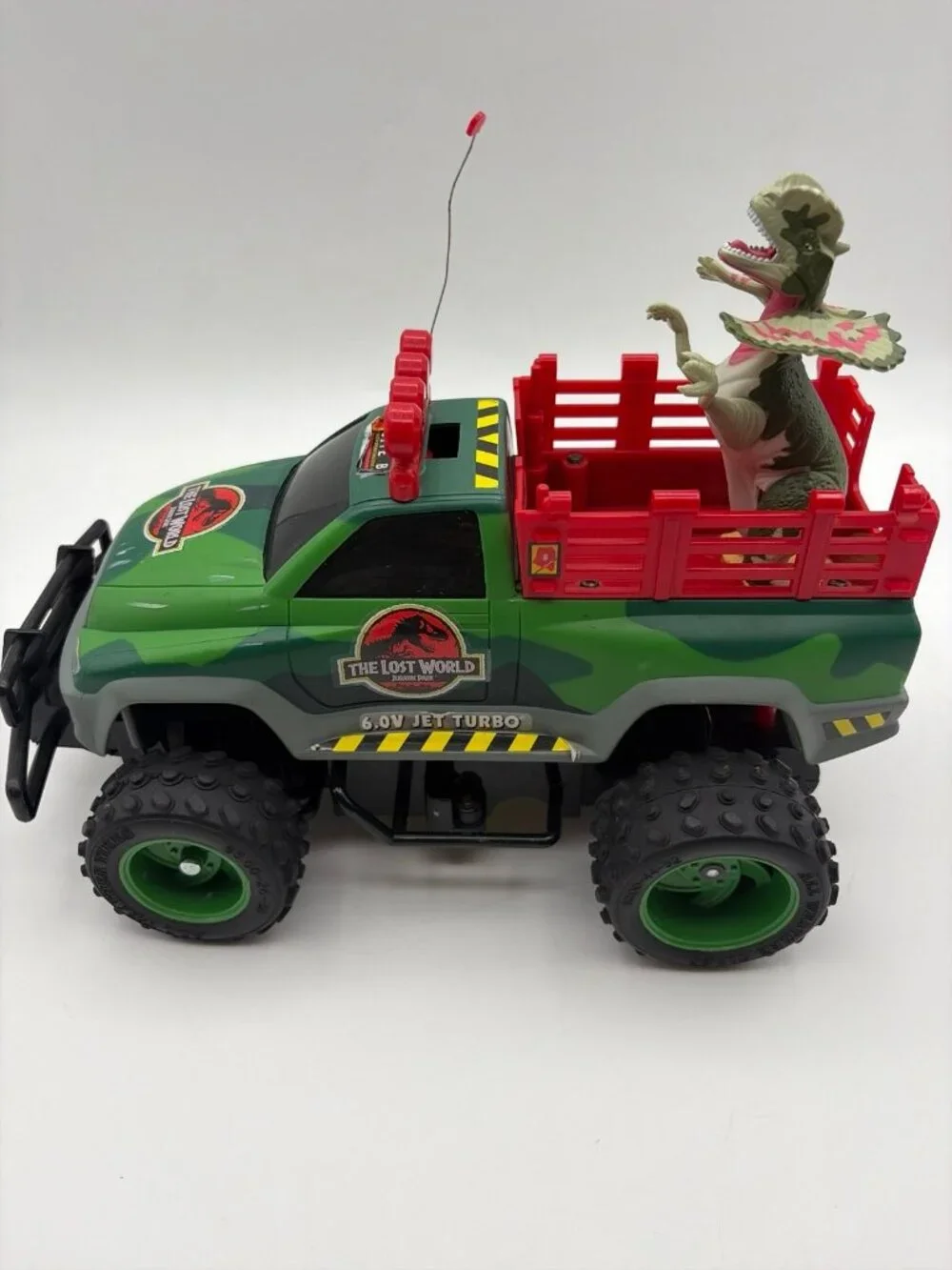 Tyco Jurassic Park Lost World RC 6.0 Jet Turbo Remote Control Car Untested